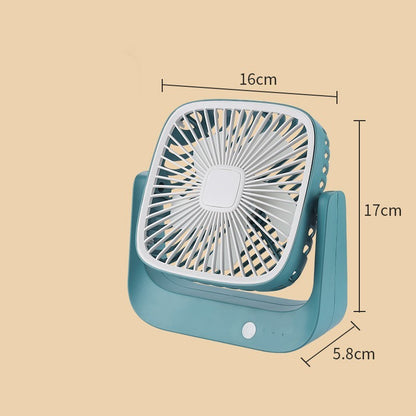 USB Charging Silent Large Wind Portable Small Fan