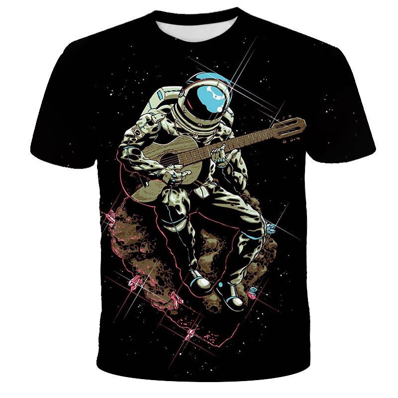 Astronaut T-shirt med digitaltryck