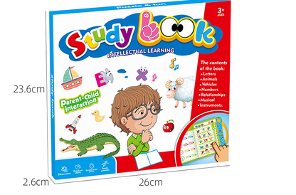 English Finger Point Reading Children Early Education Puzzle Learning