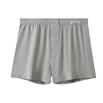 Lösa andningsbara Plus Size Herrunderkläder Enfärgade Boxers