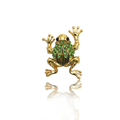 Vintage frog brooch