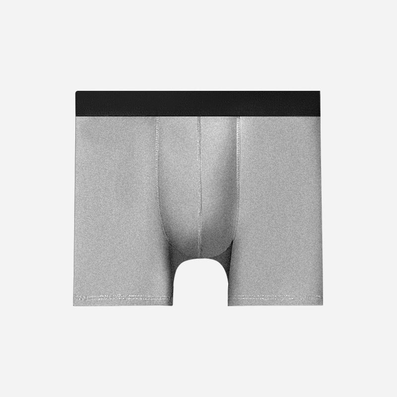 Lengthened Boxer Shorts Ice Silk Thin Breathable Shorts