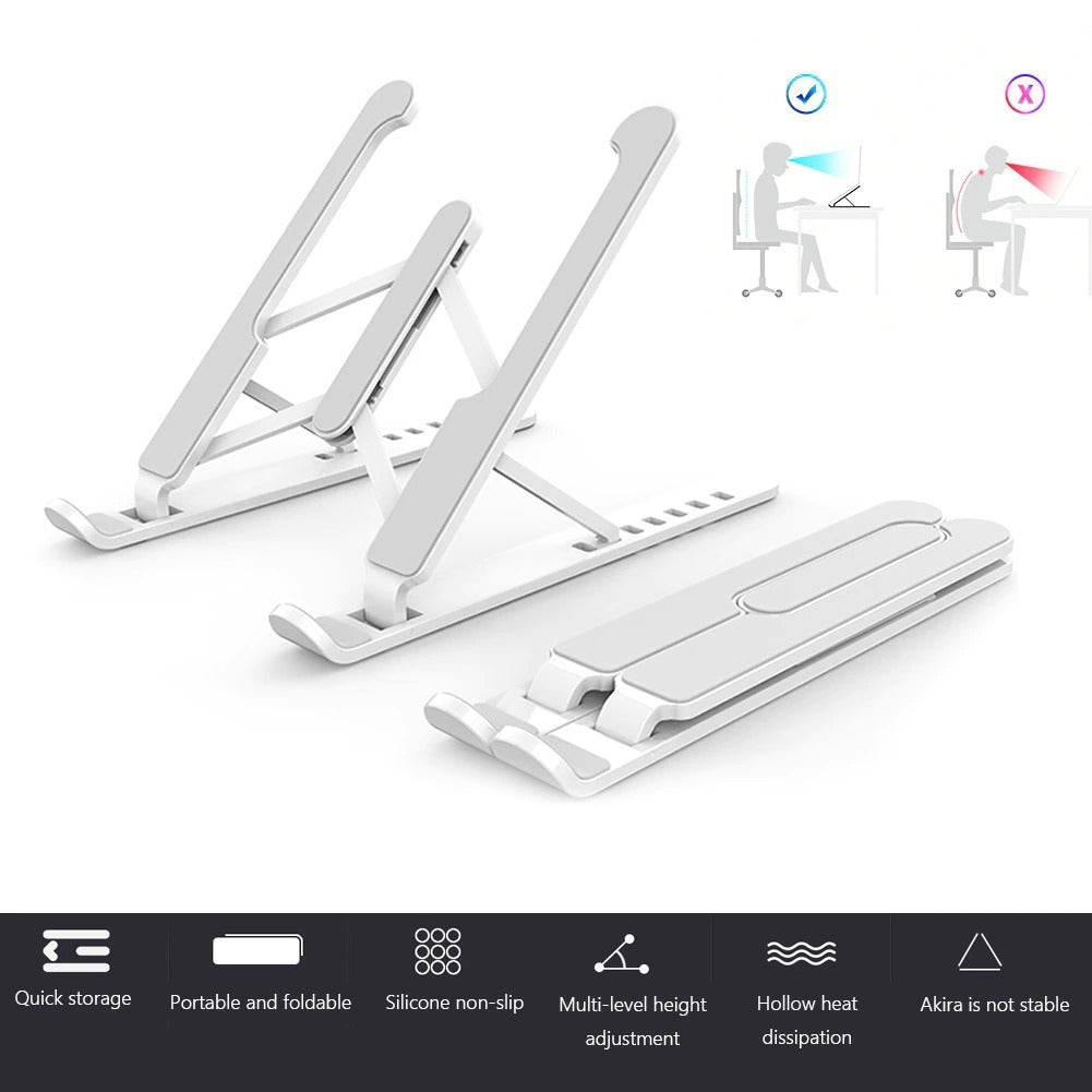 Holiday Relaxation Laptop Stand - Summer Comfort & Cooling