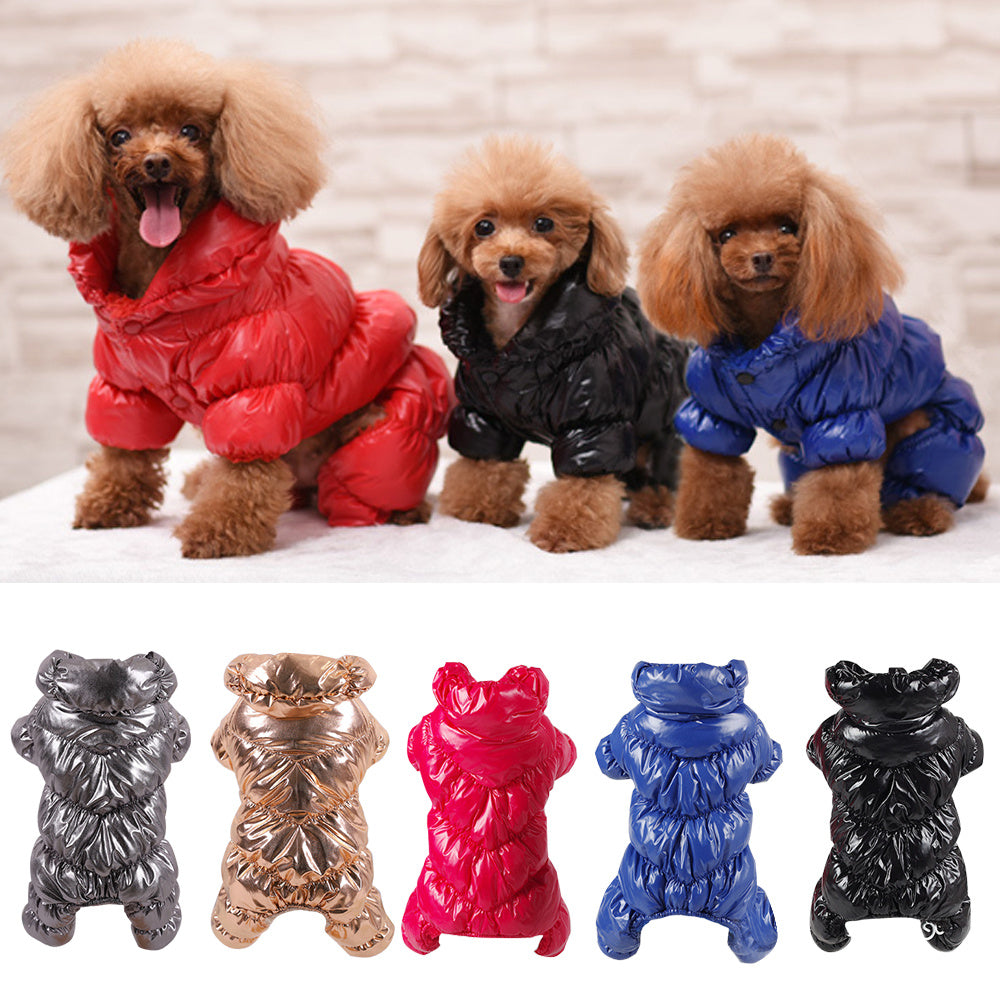 Pet down cotton clothing