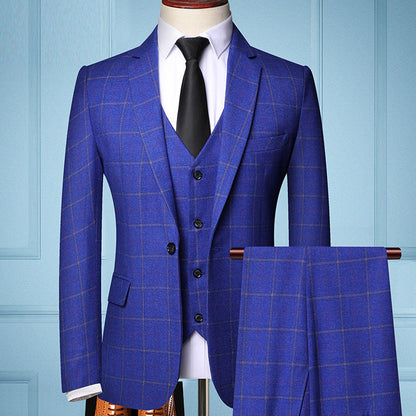 Three-piece suit for men