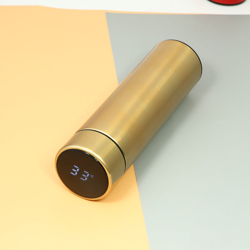 Bouteille thermos intelligente, bouteille de friture en acier inoxydable, tasse, affichage de la température, tasse de café sous vide