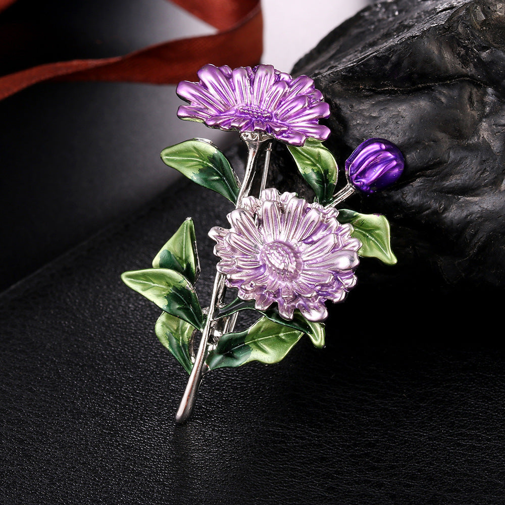 Broche marguerite