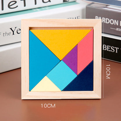 Teachers Specify Tangram Geometric Puzzles To Play Teaching Aids