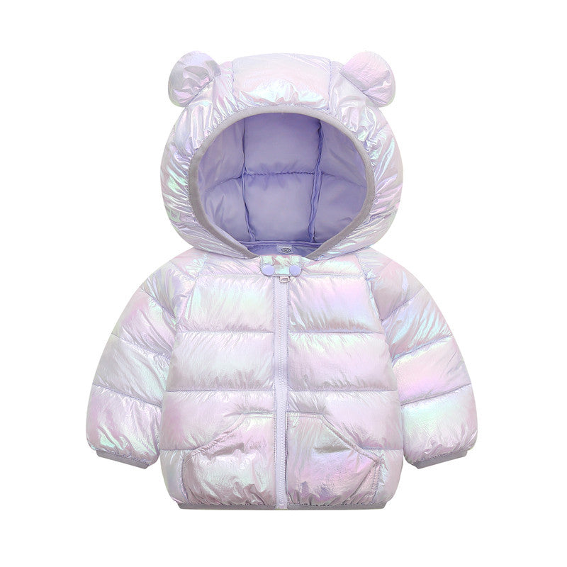 Cartoon children's down padded jacket