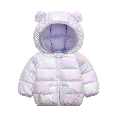 Cartoon children's down padded jacket