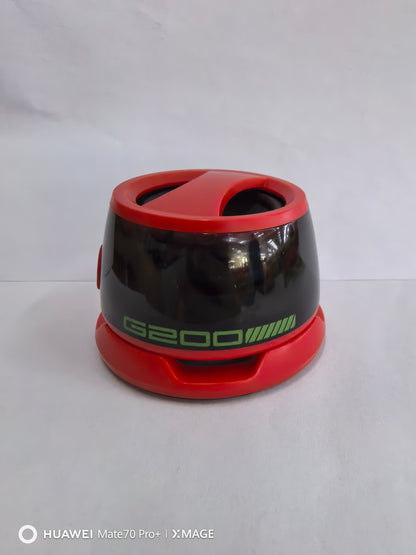 Bärbar Bluetooth-högtalare G200 RGB-belysningshögtalare BT5.3 Mini-ljudlåda 7 timmars uppspelning Magnetisk telefonhållare