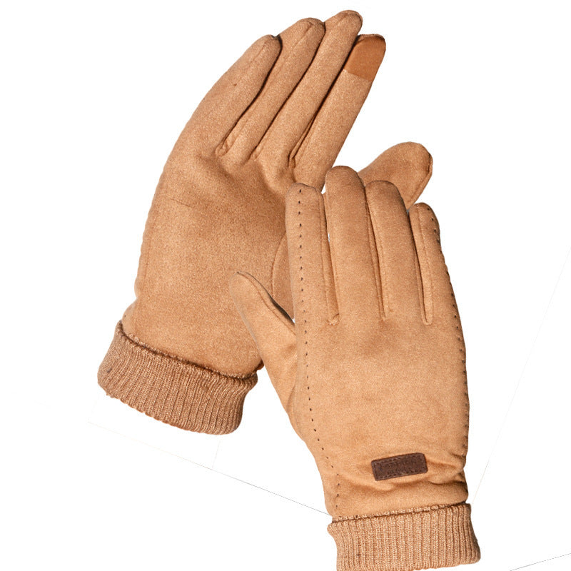 Gants en daim