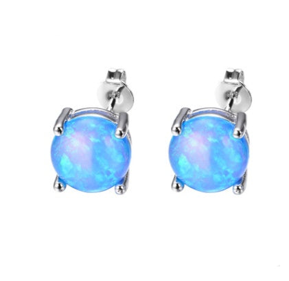 Personalized All-Match Opal Opal Fashion Earrings Earrings Female Earrings Earrings