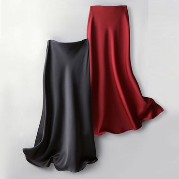 Professional Retro Denim Skirt - High-Quality Construction (Trendy, Versatile, Stylish Design)