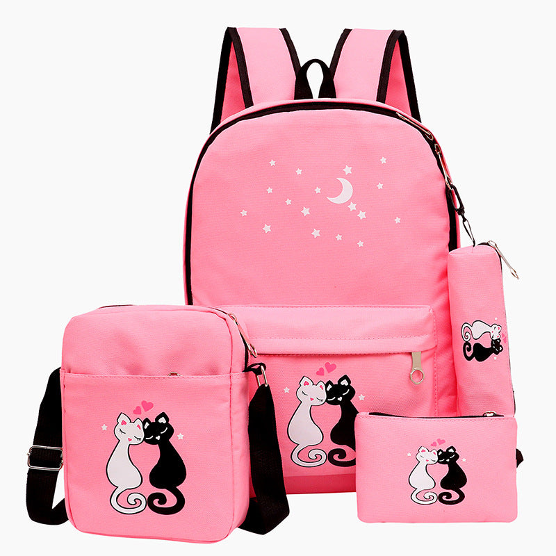 Sac en toile mignon de dessin animé pour enfants