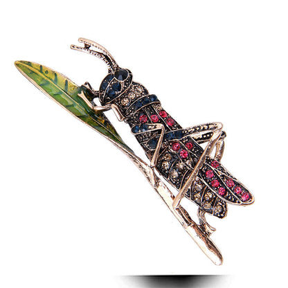 Broche de dame de tempérament d'insecte