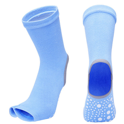 Women's mid-tube yoga socks