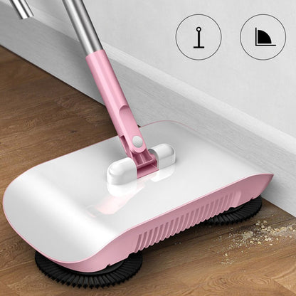 Hand Push sopa hushåll kvast Dustpan Mop golv allt-i-ett maskin gåva mop sopar