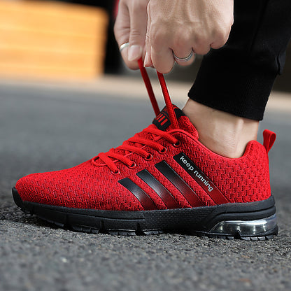 Best Selling Couple Sports Shoes - Breathable Mesh Outdoor Running Shoes