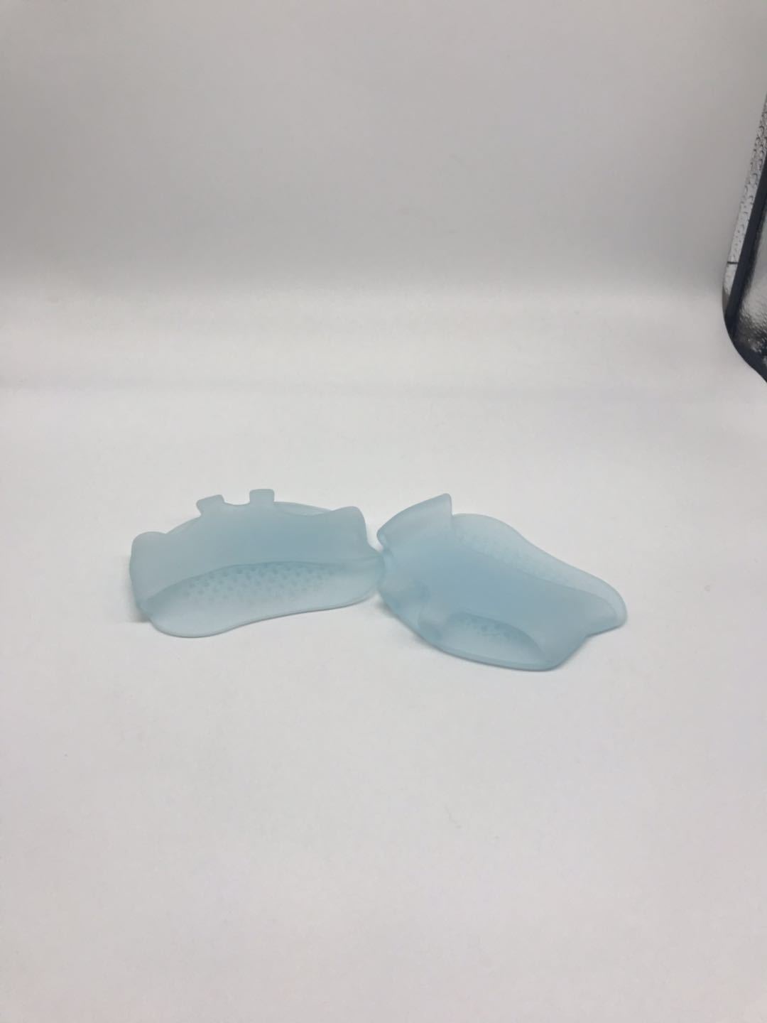 Coussinets avant en silicone pour semelle intérieure d'un demi-mètre Coussinets osynliga hög häl Skor Slip résistant Pads Smärta Relief fotvård