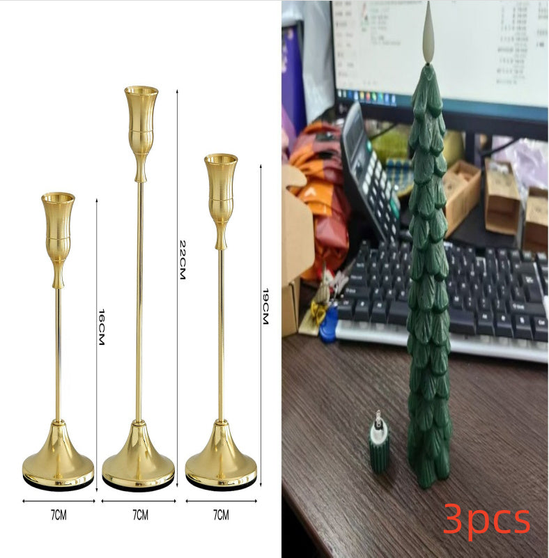 Christmas Decoration Atmosphere Christmas Pine Cone Candle