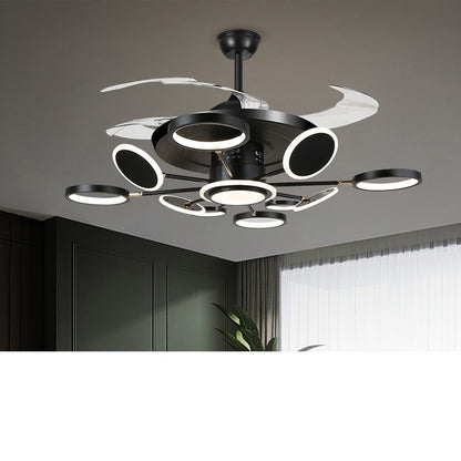 Nordic Ceiling Fans With LED Light Remote Control