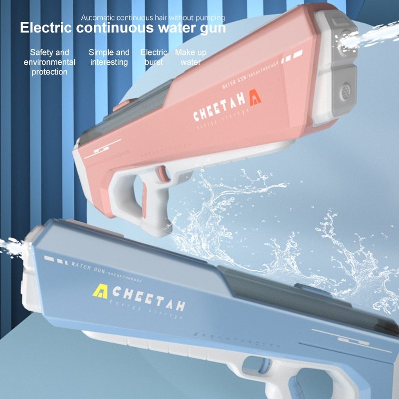 Summer Splash: Electric Water Gun Toy for Pool Parties