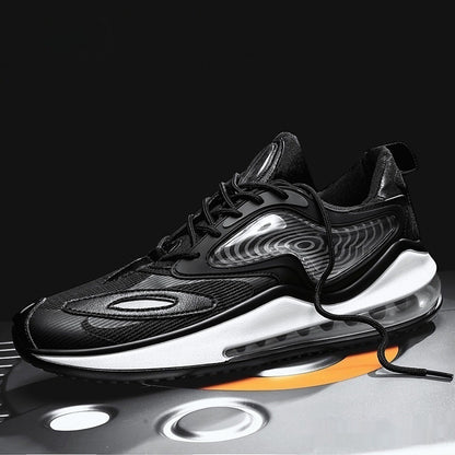 Summer Air Cushion Men's Shoes - Space Black/White
