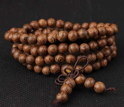 Shun Wenji Träarmband Cliff Bean Träarmband Pararmband Herr- och Damsmycken 108 Pärlarmband