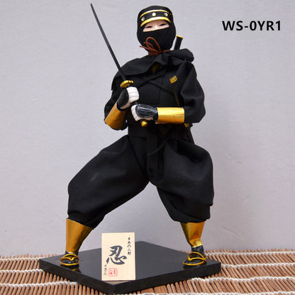 Japanese Anime Samurai With Katana Sword Room Decoration