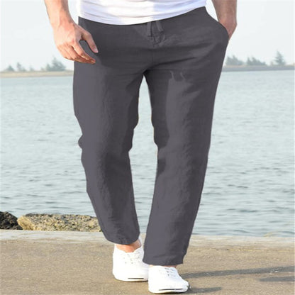 Men's Linen Summer Casual Fashion Pants