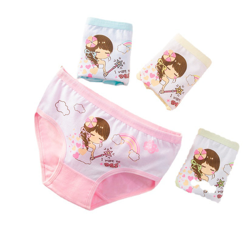 Barnunderkläder Girls Pure Cotton Boxer