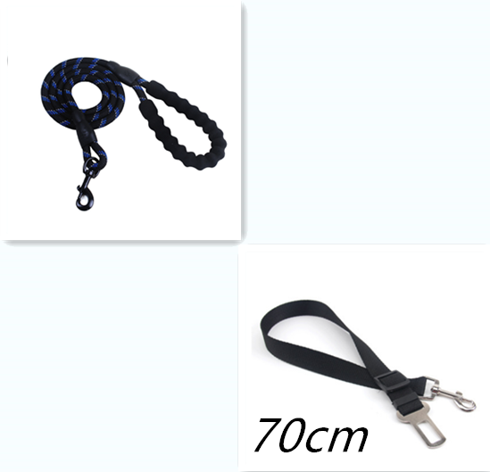 Reflekterande hundkoppel Nylon hundkoppel för sällskapsdjur för små medelstora hundar Walking Training Pet Suppiles