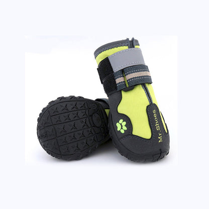 Pet dog waterproof shoes