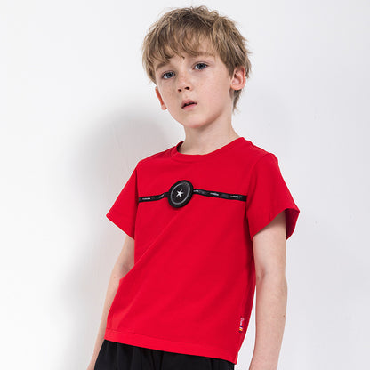 European and American children short sleeve t-shirt