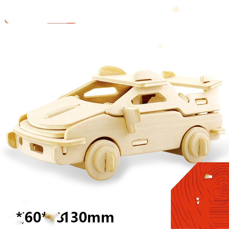 Jouets éducatifs Netflix pour enfants, puzzles en bois tridimensionnels