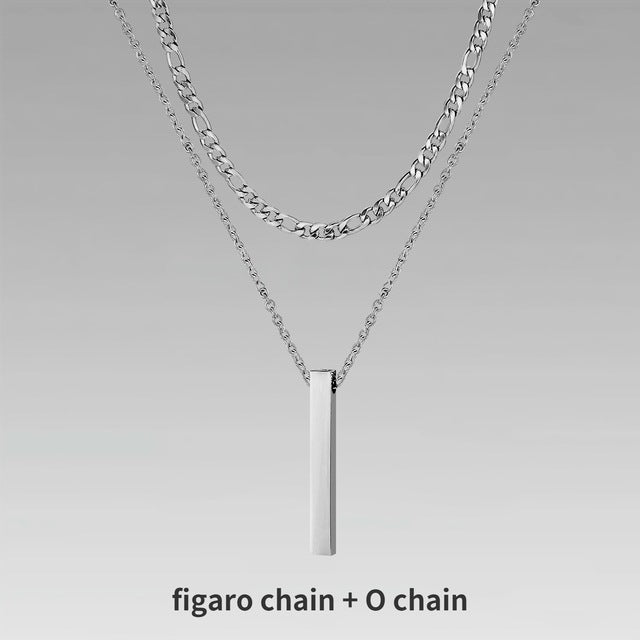 Jewelry Men Boy Gift Chain Crystal Necklace