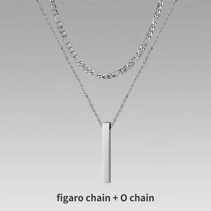 Jewelry Men Boy Gift Chain Crystal Necklace