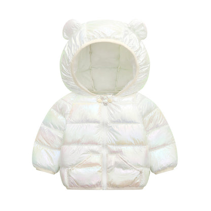 Cartoon children's down padded jacket