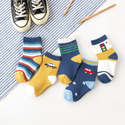 Chaussettes éponge enfants 