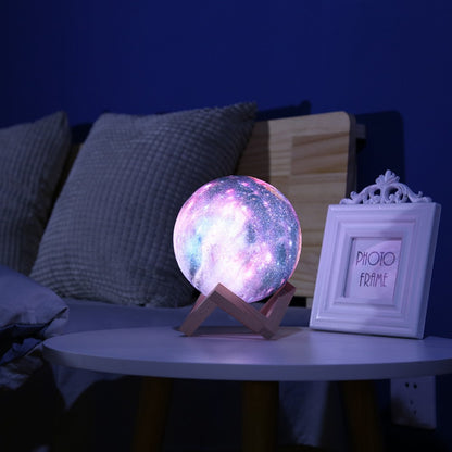 3D-utskrift Lunar Light Painting Creative Gift Night Light