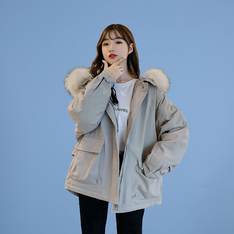 Manteau d'hiver ample pour femmes, vêtements de pain