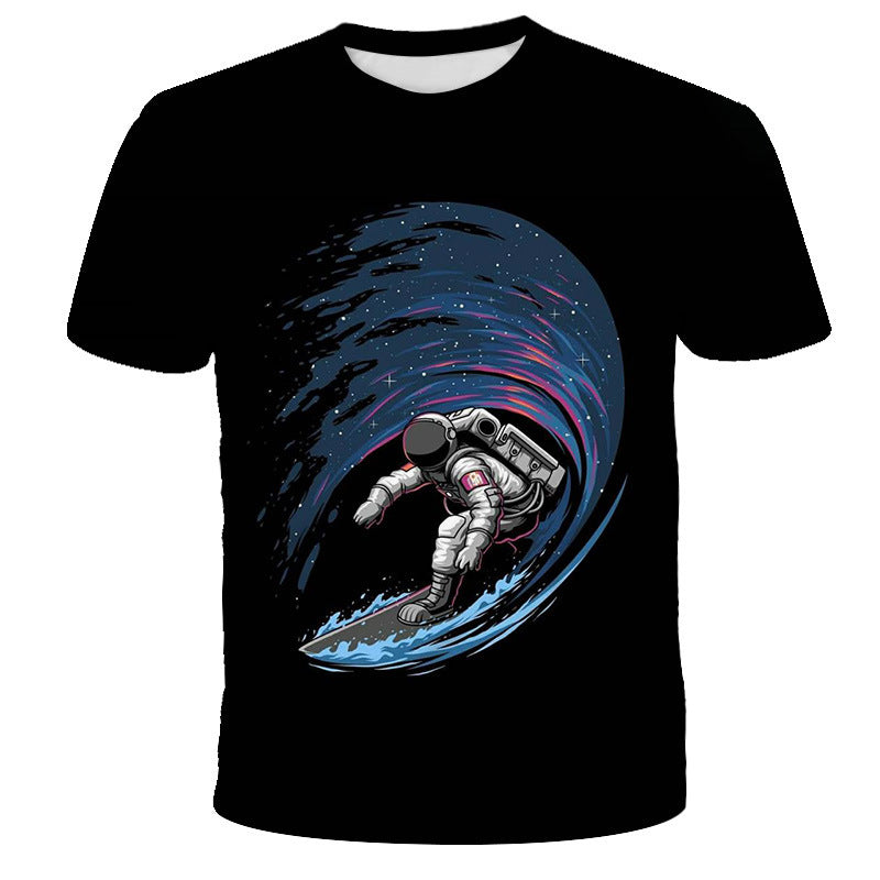 Astronaut T-shirt med digitaltryck