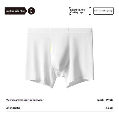 Mens Bamboo Pulp Fiber Extended-length Athletic Underwear