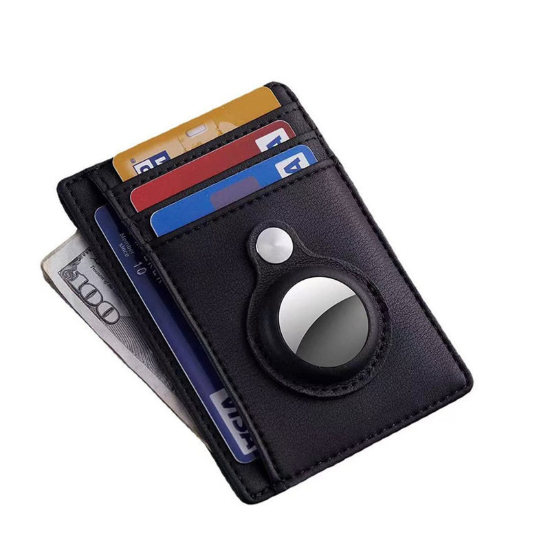 Card Holder Card Holder RFID Anti-theft Brush Tracker Bit Ultra-thin Male Wallet