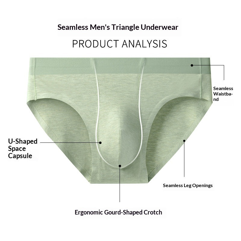 Antibacterial Breathable Seamless Sports Underwear