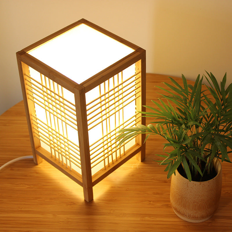 Japansk bordslampa sänglampa