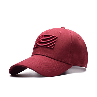 New American Flag Embroidered Baseball Hat Men And Women Fashion Casual Hat