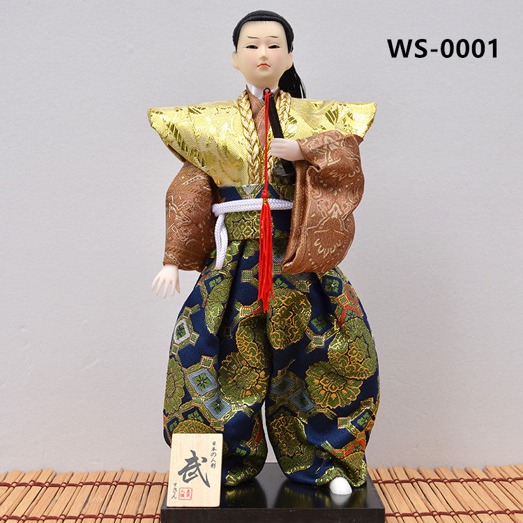 Japanese Anime Samurai With Katana Sword Room Decoration