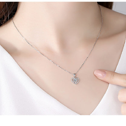 Heart Of The Sea Necklace For Women Clavicle Chain